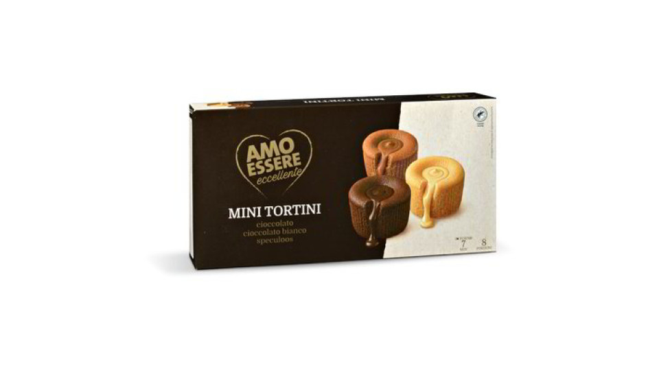 Mini tortini assortiti surgelati