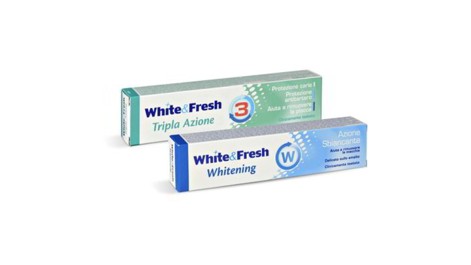 Dentifricio tripla azione/whitening