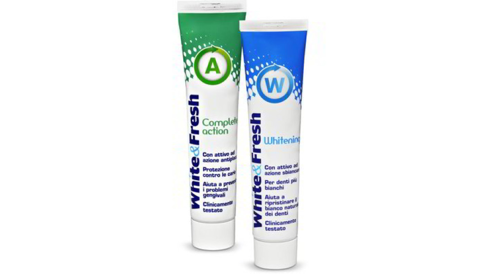 Dentifricio whitening/complete action