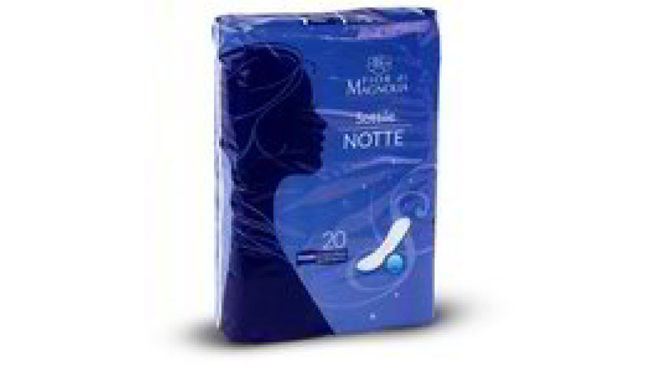 Assorbente sottile notte senza ali