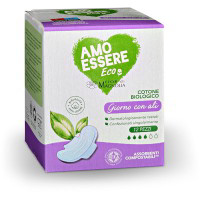 Assorbenti giorno con ali 100% cotone biologico