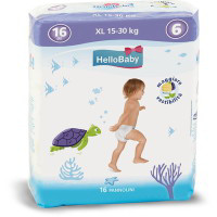Pannolini XL per bambini 16 pezzi
