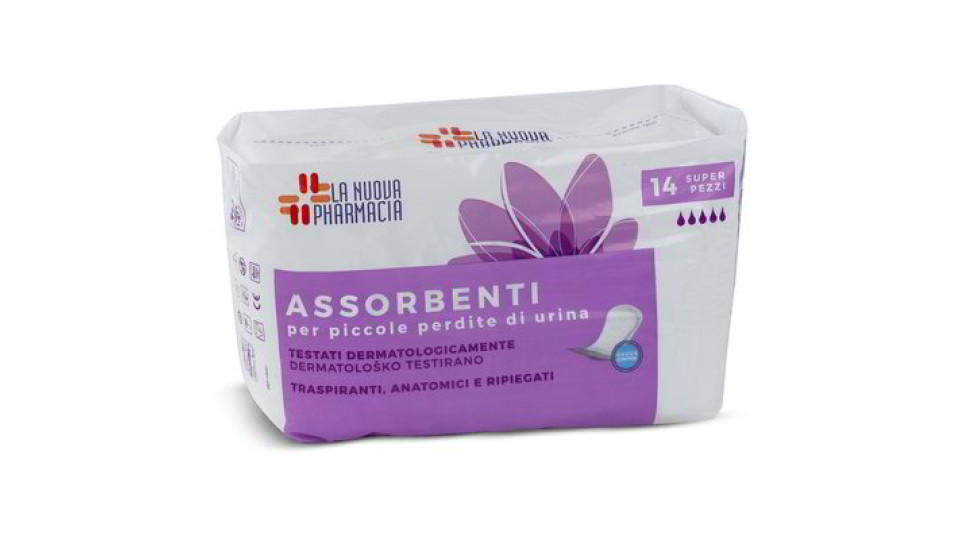 Testati dermatologicamente - Per piccole perdite di urina