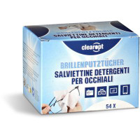 Salviettine detergenti per occhiali