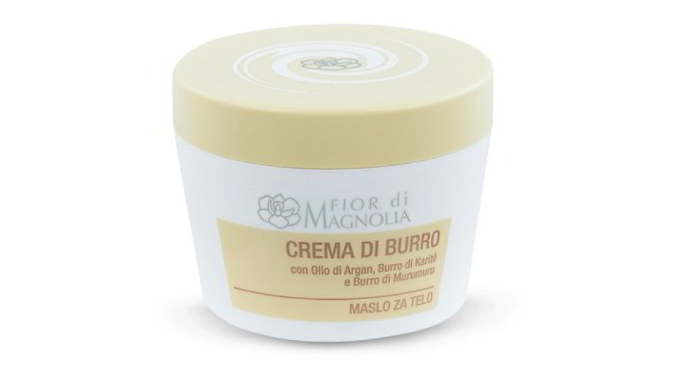Crema di burro per il corpo
