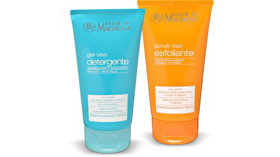 Gel viso detergente/Scrub viso esfoliante