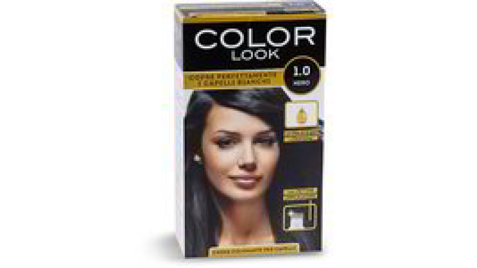 Crema colorante per capelli 1.0 Nero