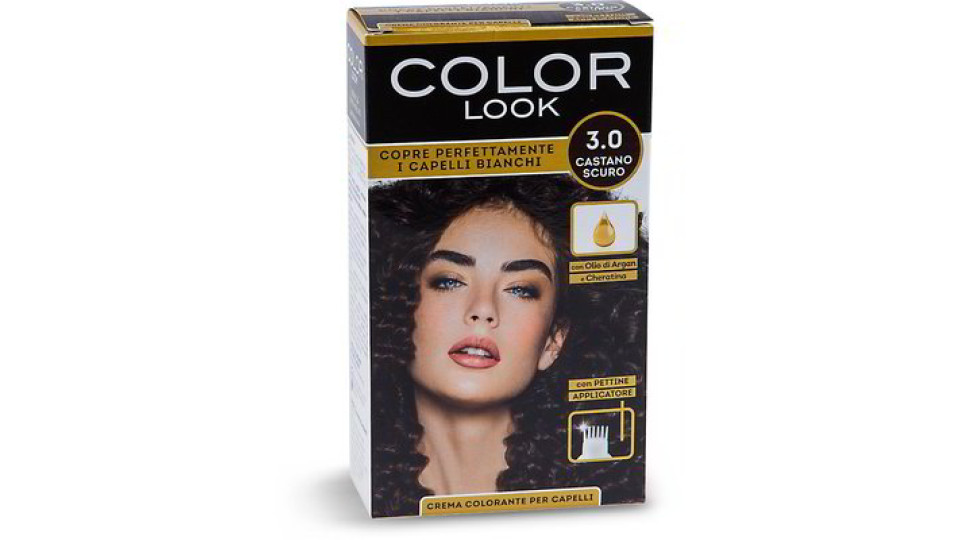 Crema colorante per capelli 3.0 Castano scuro