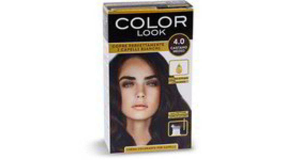 Crema colorante per capelli 4.0 Castano medio