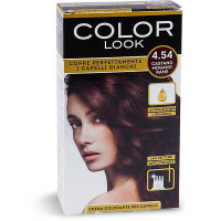 Crema colorante per capelli 4.54 Castano mogano rame