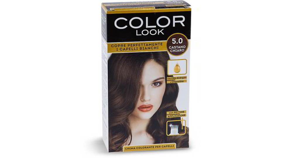 Crema colorante per capelli 5.0 Castano chiaro