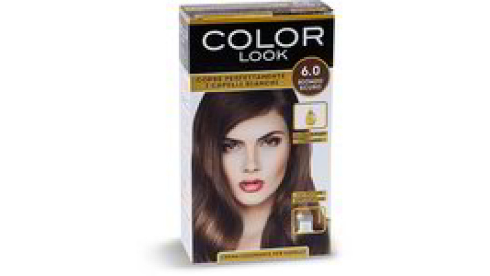 Crema colorante per capelli 6.0 biondo scuro