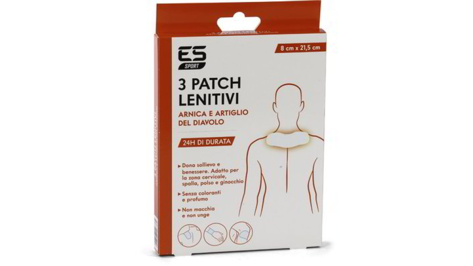 Fasce per dolori articolari, muscolari di collo, spalla, polso e ginocchio 3 pezzi