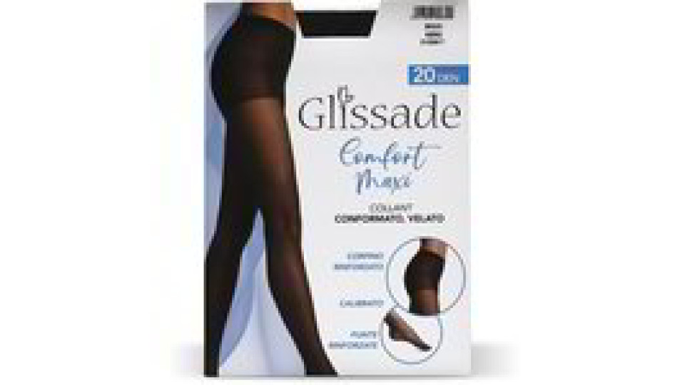 Collant "Confort" 20 den nero taglia 3 maxi