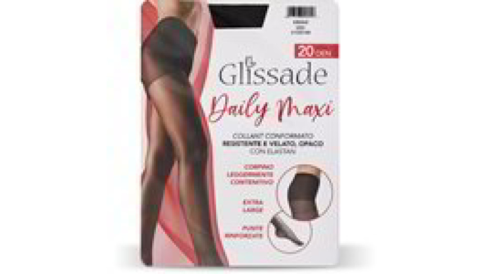 Collant "Daily Maxi" 20 den taglia 5/6 nero