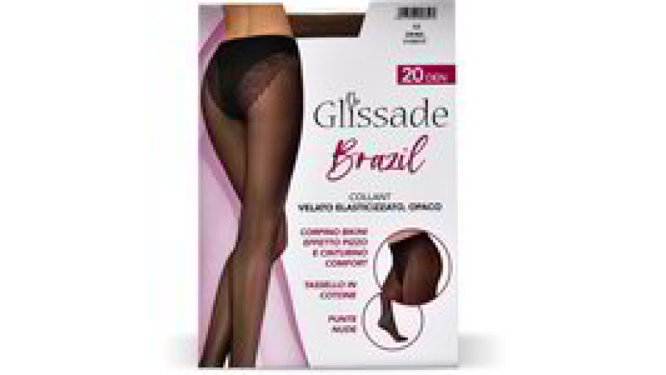 Collant Brazil 20 den daino taglia S 1/2