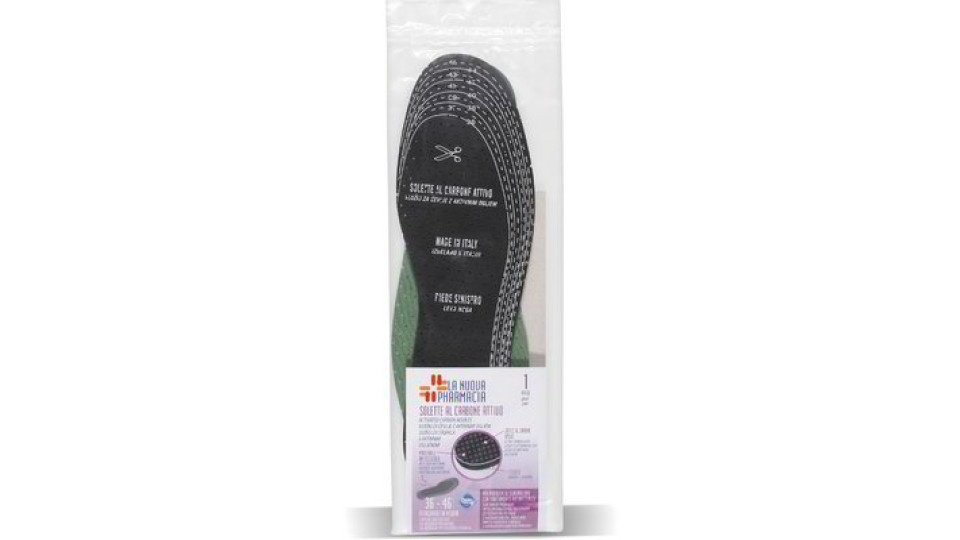 Solette al carbone attivo 1 paio