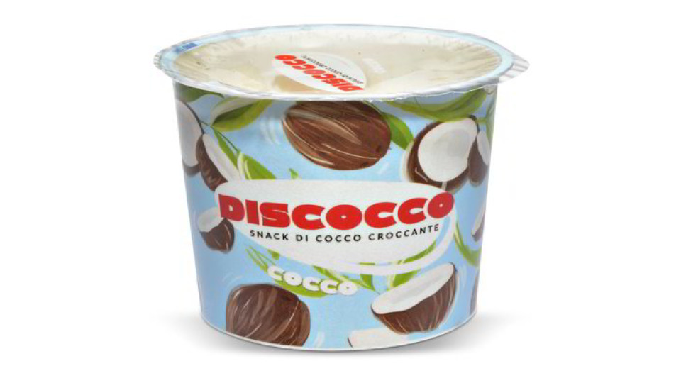 Snack di cocco croccante