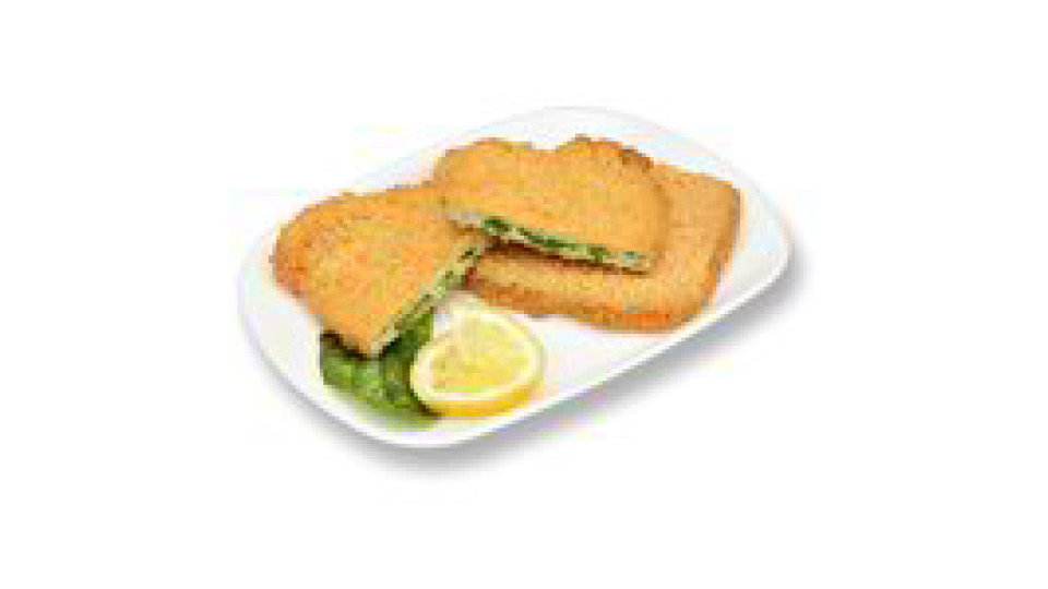 Cotoletta con spinaci