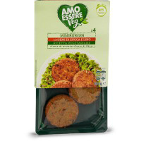 Miniburger con carciofi, olive nere, capperi