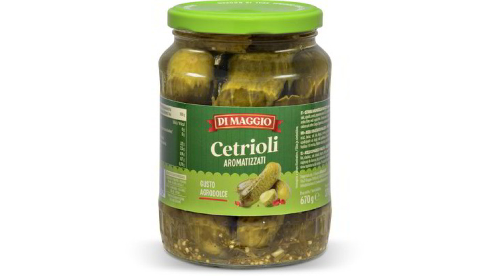Cetrioli aromatizzati