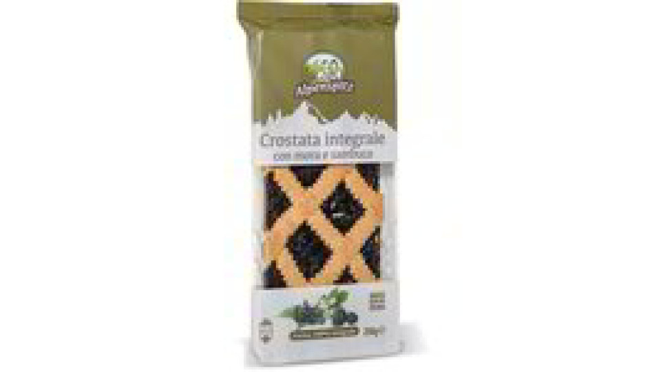 Crostata integrale con mora e sambuco
