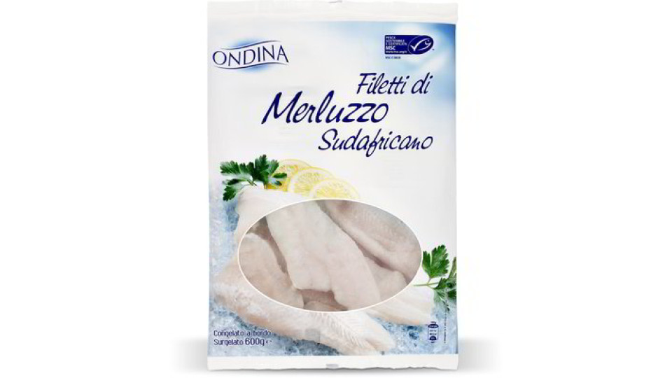 Filetti di merluzzo Sudafricano surgelato