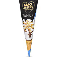 Cono gelato alla panna
