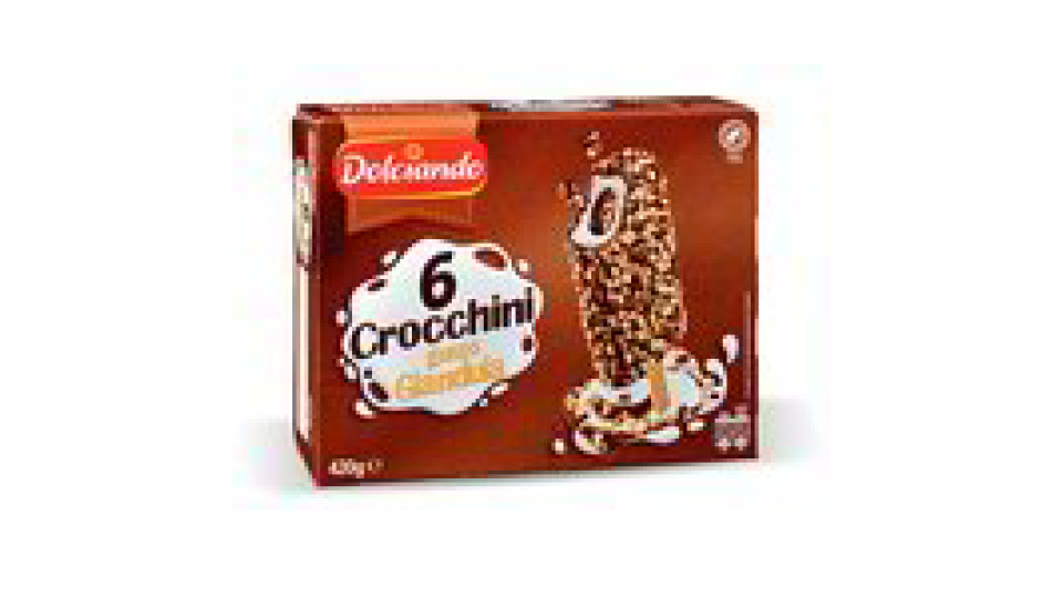 Gelati crocchini gusto gianduia 6 pezzi
