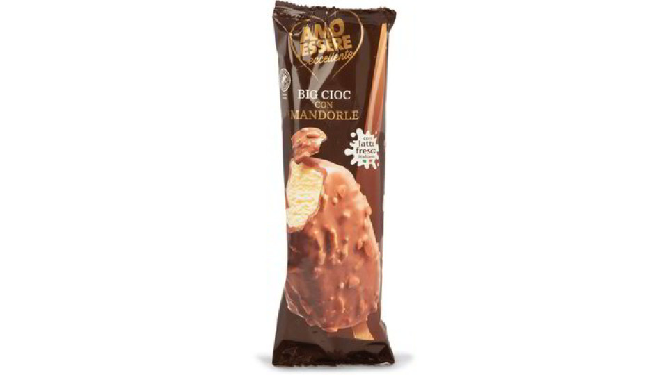 Gelato Big Cioc con mandorle