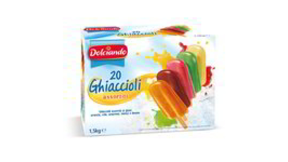 Ghiaccioli assortiti 20 pezzi