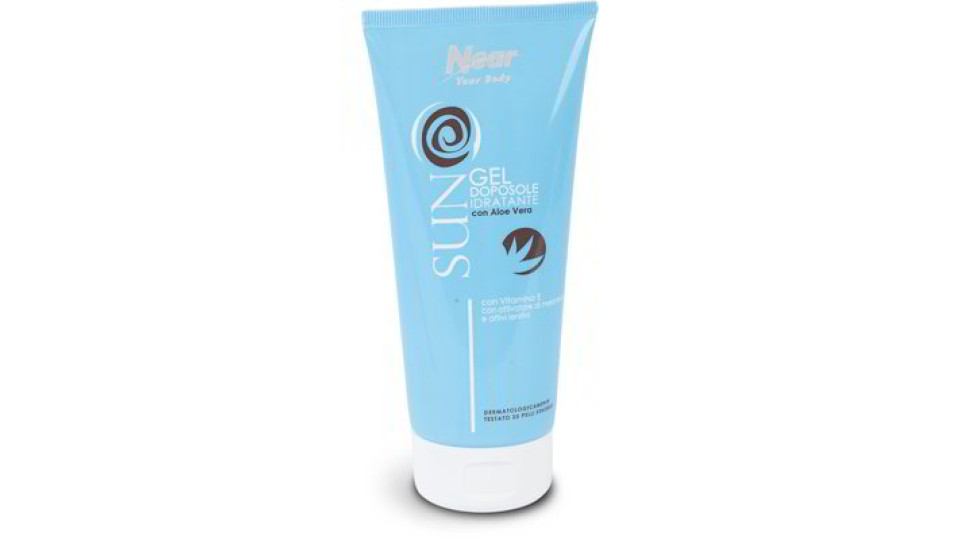 Gel doposole idratante con Aloe vera