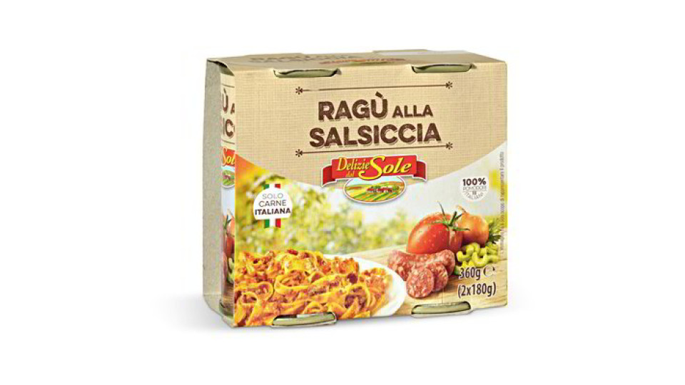 Esselunga Ragù con salsiccia 2 x 180 g