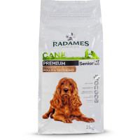 Crocchette Premium con pollo e tacchino per cani senior