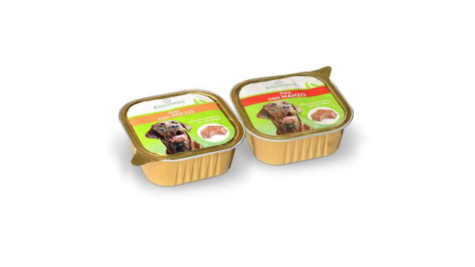 Paté per cani al pollo/manzo