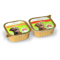 Paté per cani al pollo/manzo