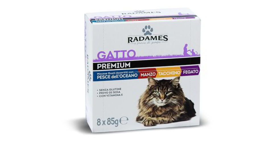 Mousse Premium per gatti vari gusti