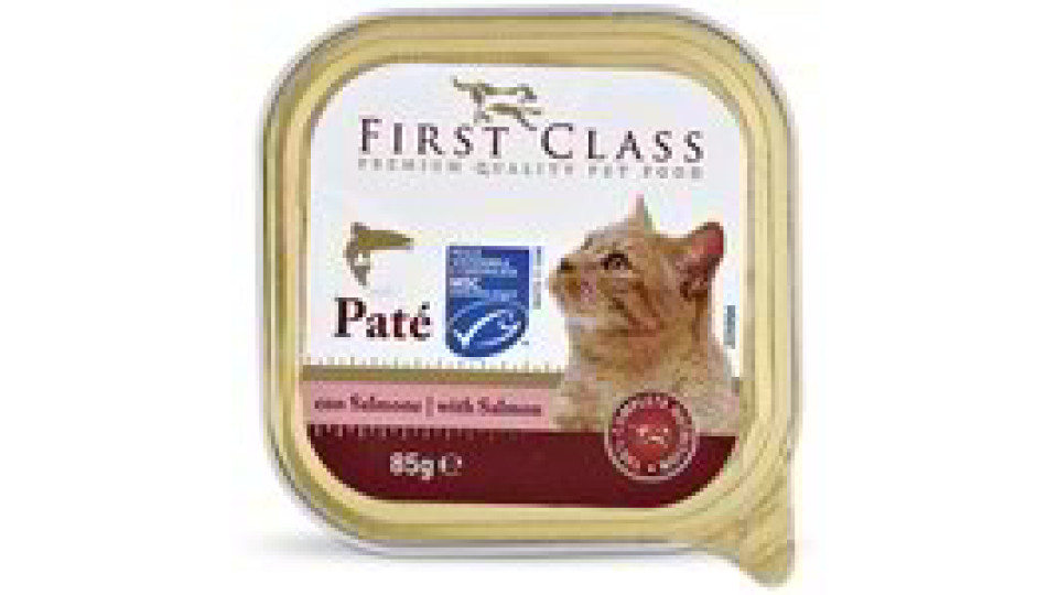Patè con salmone per gatti