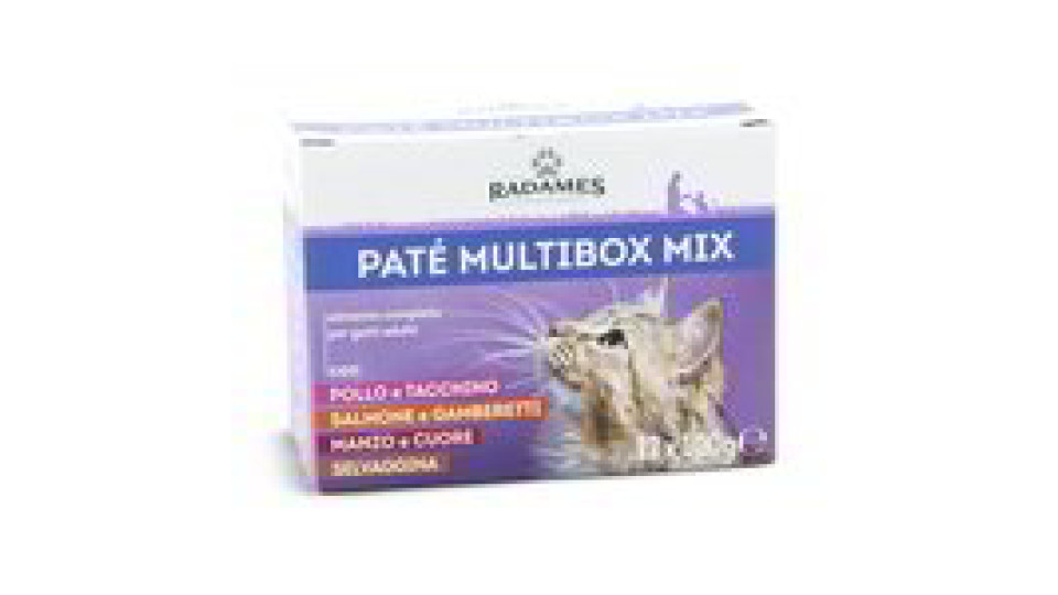 Patè multibox mix per gatti