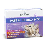 Patè multibox mix per gatti