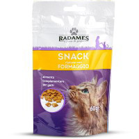 Snack ripieno con formaggio per gatti