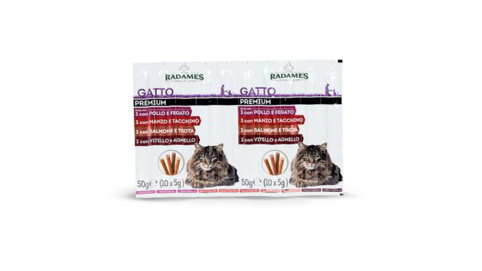 Stick mix Premium per gatti vari gusti