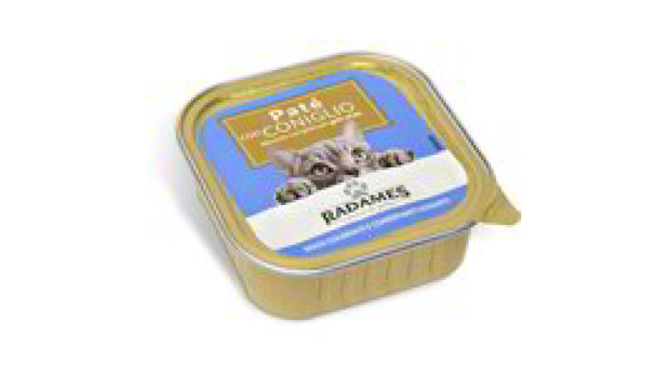 Patè con coniglio per gatti