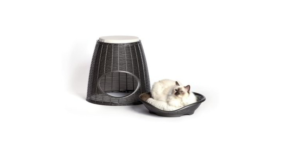 CUCCIA POUF PACHA ANTRACITE