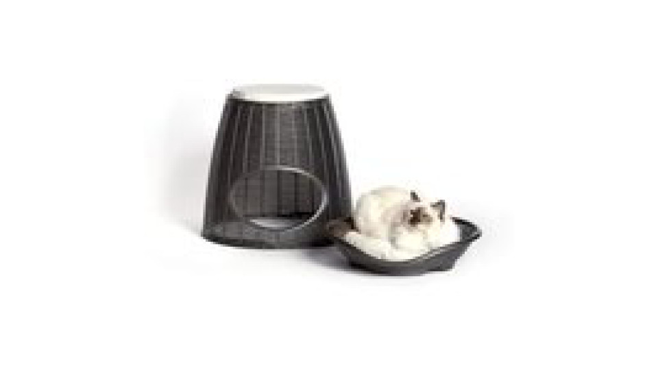 CUCCIA POUF PACHA ANTRACITE