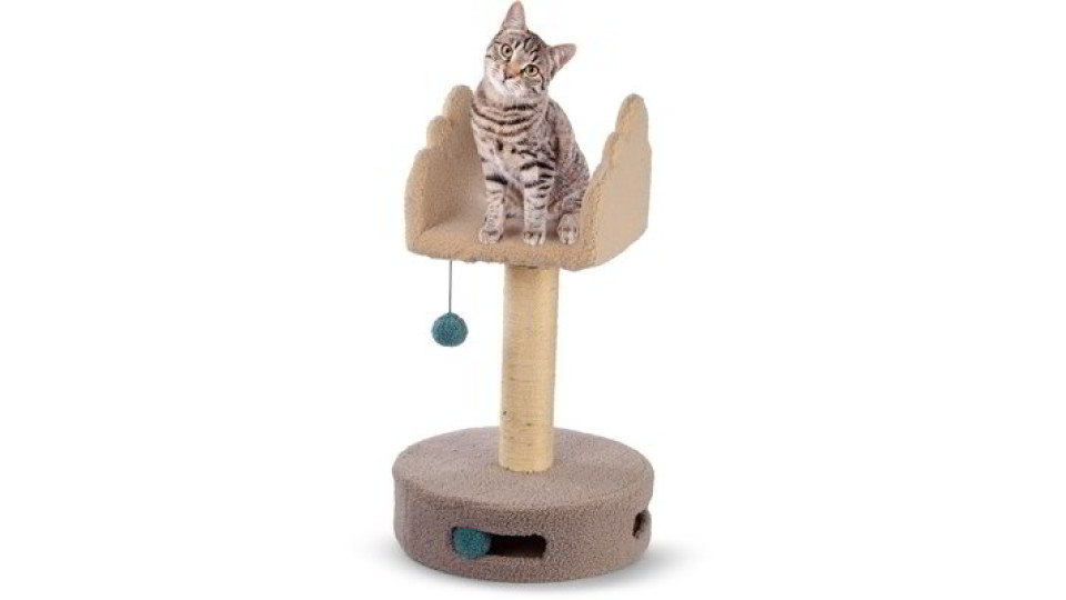 Tiragraffi per gatti in peluche