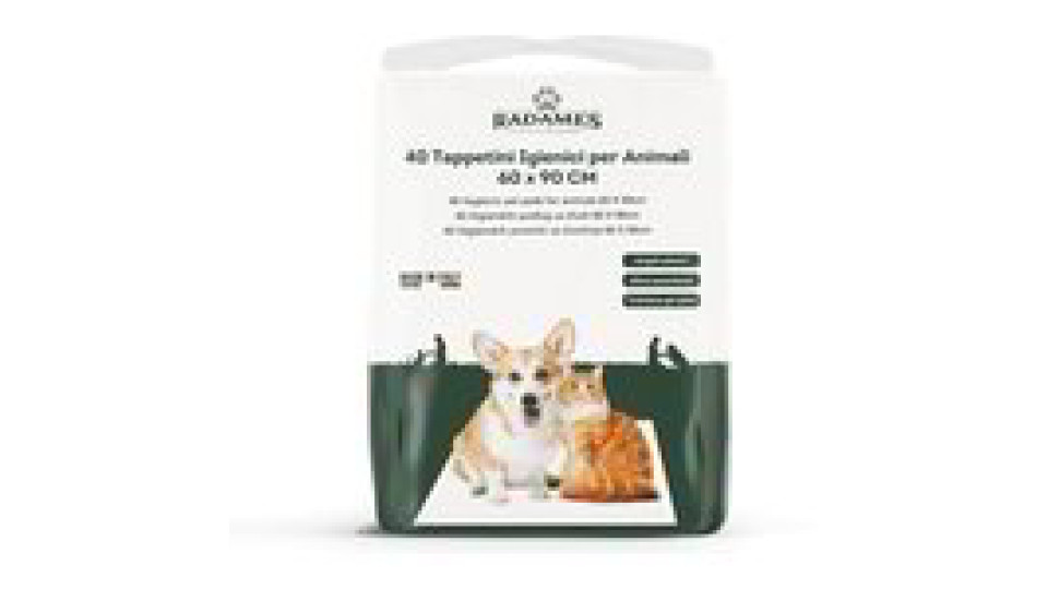 40 Tappetini igienici per animli 60x90 cm