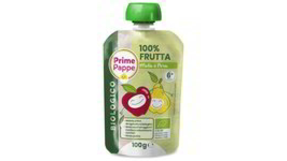 Purea mela e pera Bio