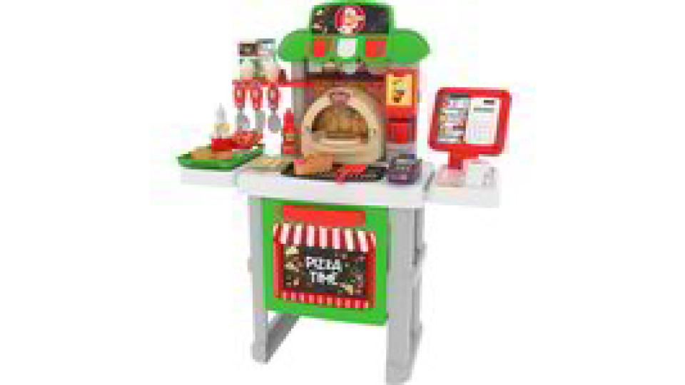 Set pizza con forno e cassa
