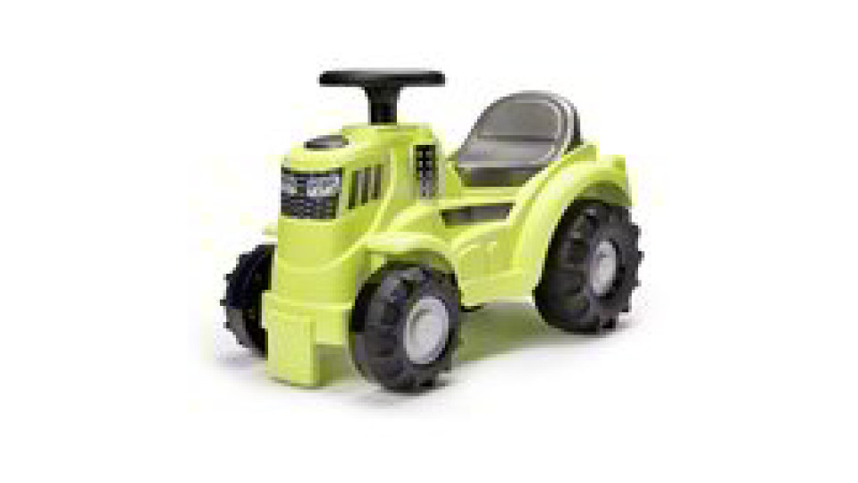 Trattore cavalcabile verde